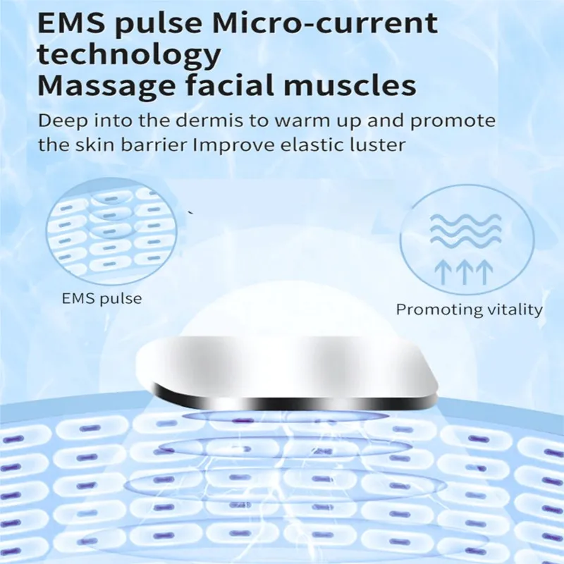 Ems Face Massager V-Face Double Chin Reducer Face Shape Facial Lifting Machine Chin Slimmer Skin Tightening Care Beauty Device