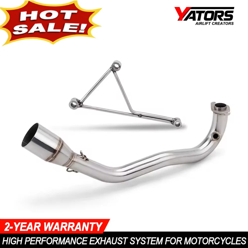 For Peugeot SpeedFight 4 SF4 Motorcycle Modified Exhaust Escape Pipe Stainless Steel Slip On Exhaust Muffler 51MM
