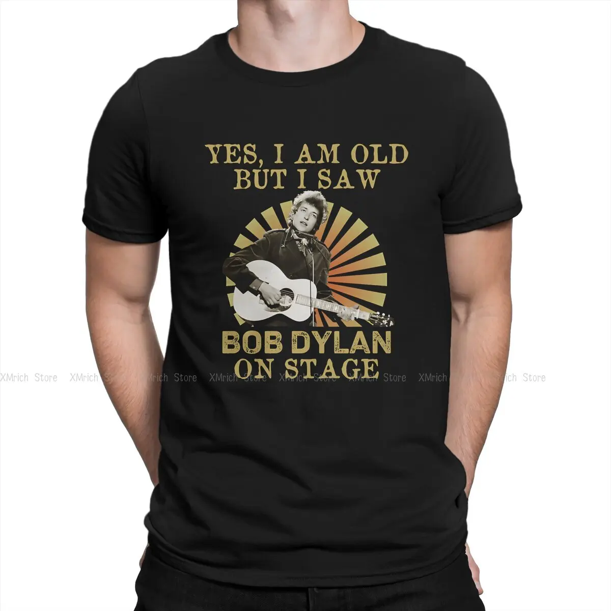 Yes I Am Old But I Saw Bob Hip Hop TShirt Bob dylan Casual T Shirt Summer Stuff For Men Women