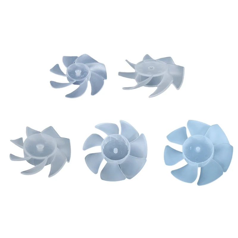 

Plastic Fan Blade, 7 Leaves Plastic Fan Blade Replacement Seven Leaves Electric Fan Blades for Hairdryer Motor