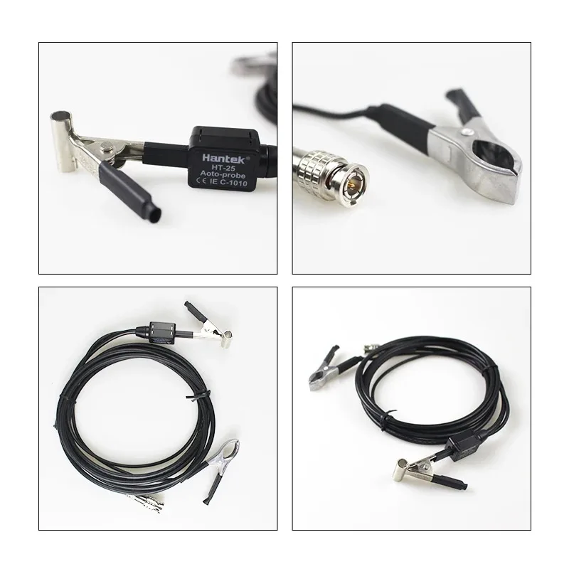 Hantek راسم الذبذبات للسيارات HT25 لـ HANTEK 1008C 6022BE 6074BE متر الإشعال بالسعة HT201 المخفف 20:1