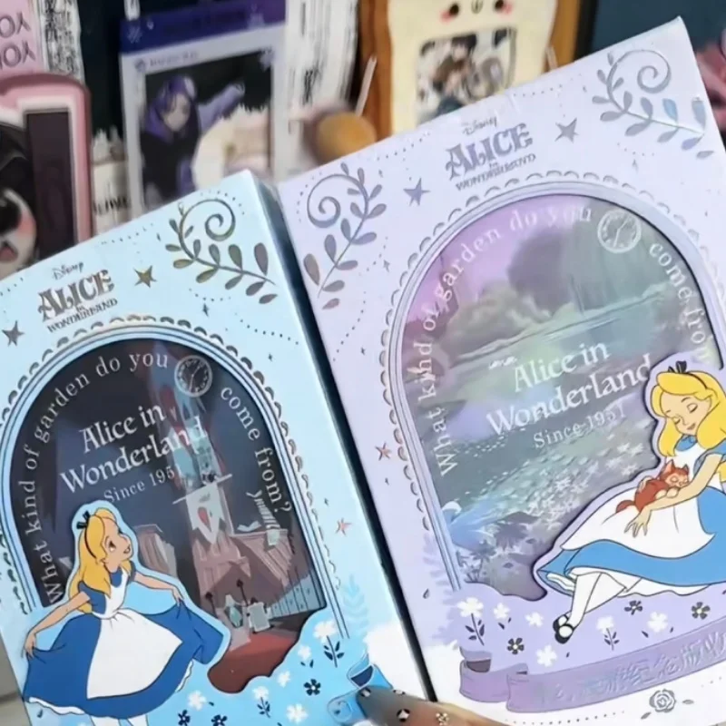 

New Hot Original Card.Fun‌ Disney Series Alice In Wonderland Collectible Cards Anime Peripheral Anime Character Cards Gifts Toys
