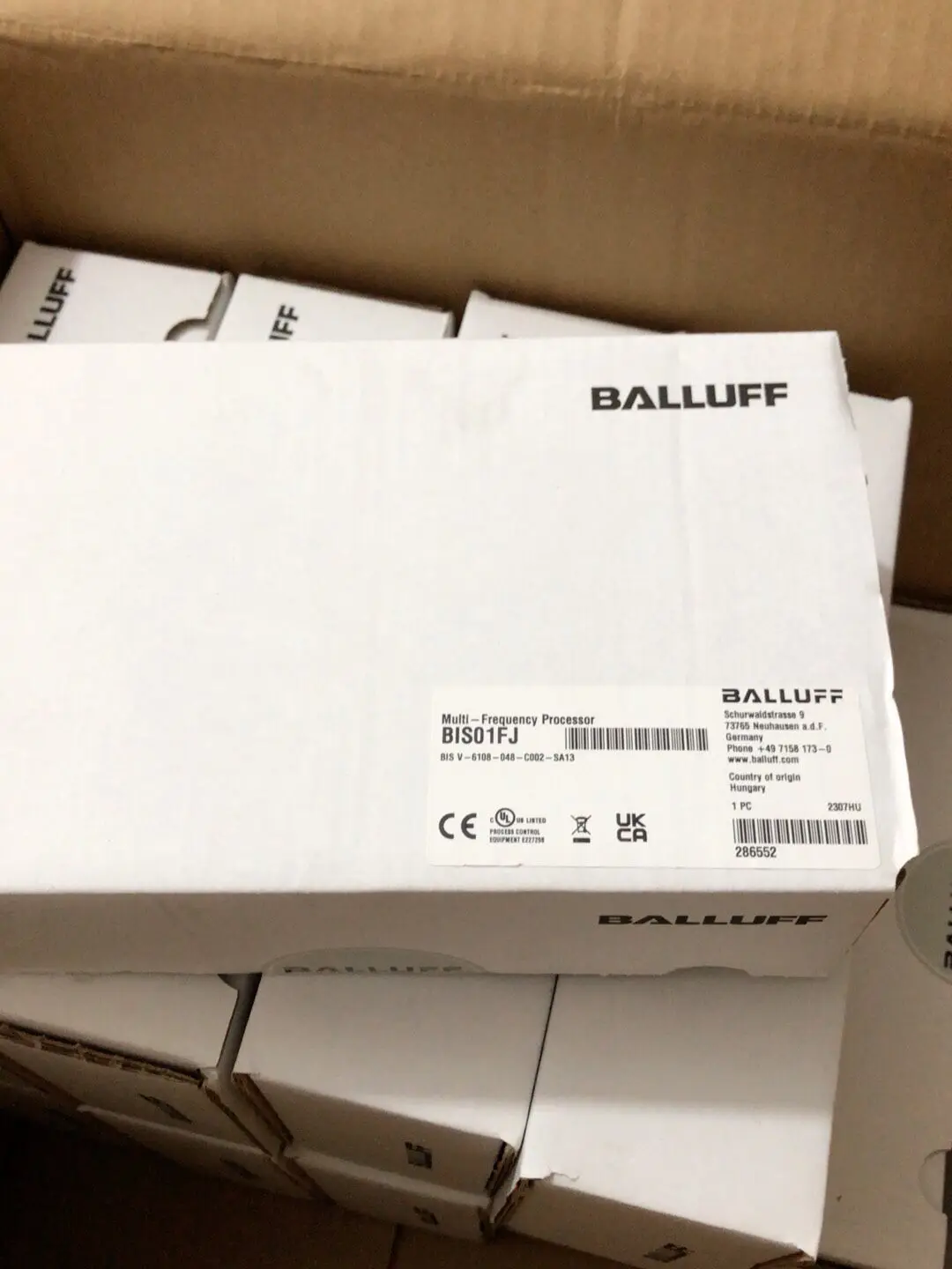 New Original Unopened Balluff BIS01F2 Multi-frequency Evaluation Unit Module BIS V