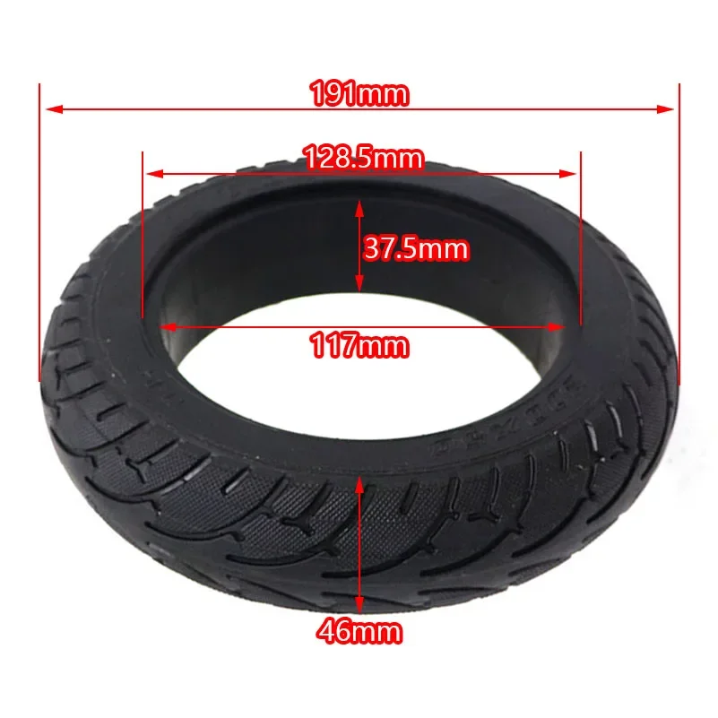 Free shipping Mobility Scooter wheelchair solid tire 200 x 50 (8x2) for Razor E100 E125 E200 Scooter