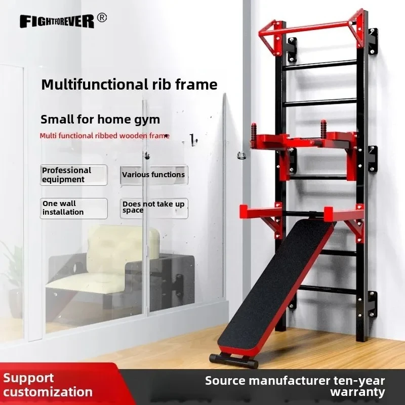 Indoor Rib Frame Pull-up Horizontal Bar Parallel Bar Climbing Frame Leg Pressure Balance Training Fitness Equipment