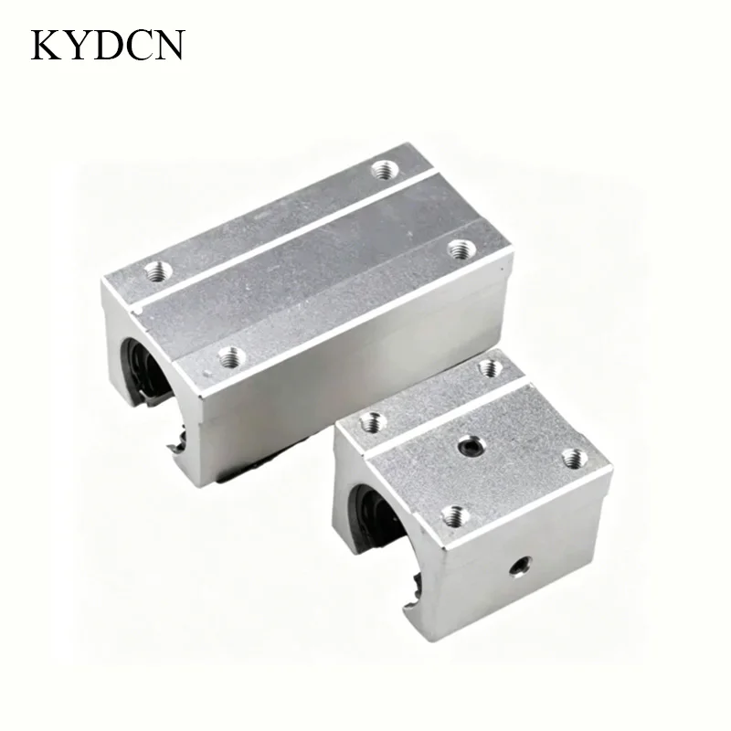 2Pcs SBR 10 12 16 20 25 30 35 40 SBR-UU Standard or SBR-LUU Longer Series Linear Motion Slide Block for DIY CNC Machine