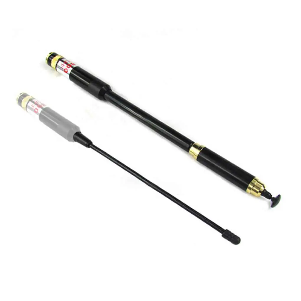 AL800 VHF UHF SMA-F Female Telescopic Dual Band Antenna for BAOFENG UV5R UV-5R UV-B5 UV-B6 BF-888S Walkie Talkie