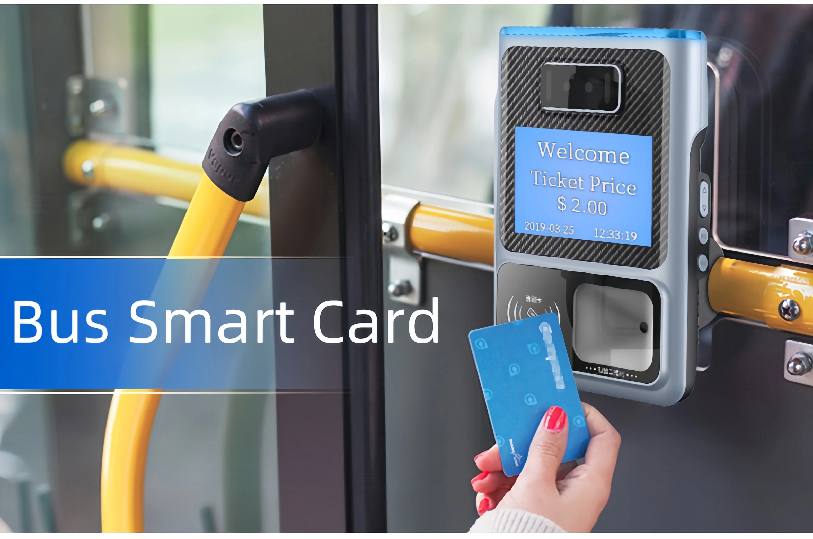 4G  Wifi Bus Onboard Validator For Public Transport Payment System