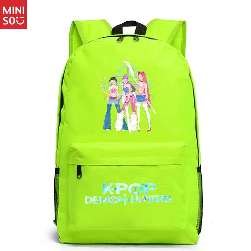 حقيبة ظهر مدرسية كورية من مينيسو، حقيبة كرتونية ذات سعة كبيرة للطلاب #1