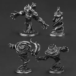 Metal ancient ruins monster ancient soldier toy model hand-held tabletop game war chess ornaments boys