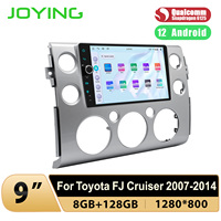 JOYING 9 Inch Car Radio Stereo Multimedia Player For Toyota FJ Cruiser 2007-2014 Support GPS Navigation Android Auto & CarPlay