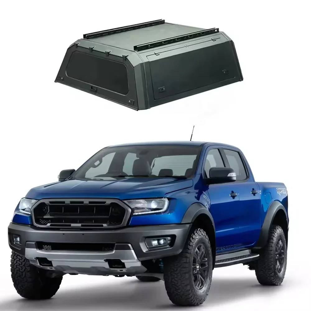 Hard Type Aluminum Alloy Topper Camper Pickup Tonneau Cover 4x4 Pickup Truck Canopy For Dodge Ram 2500