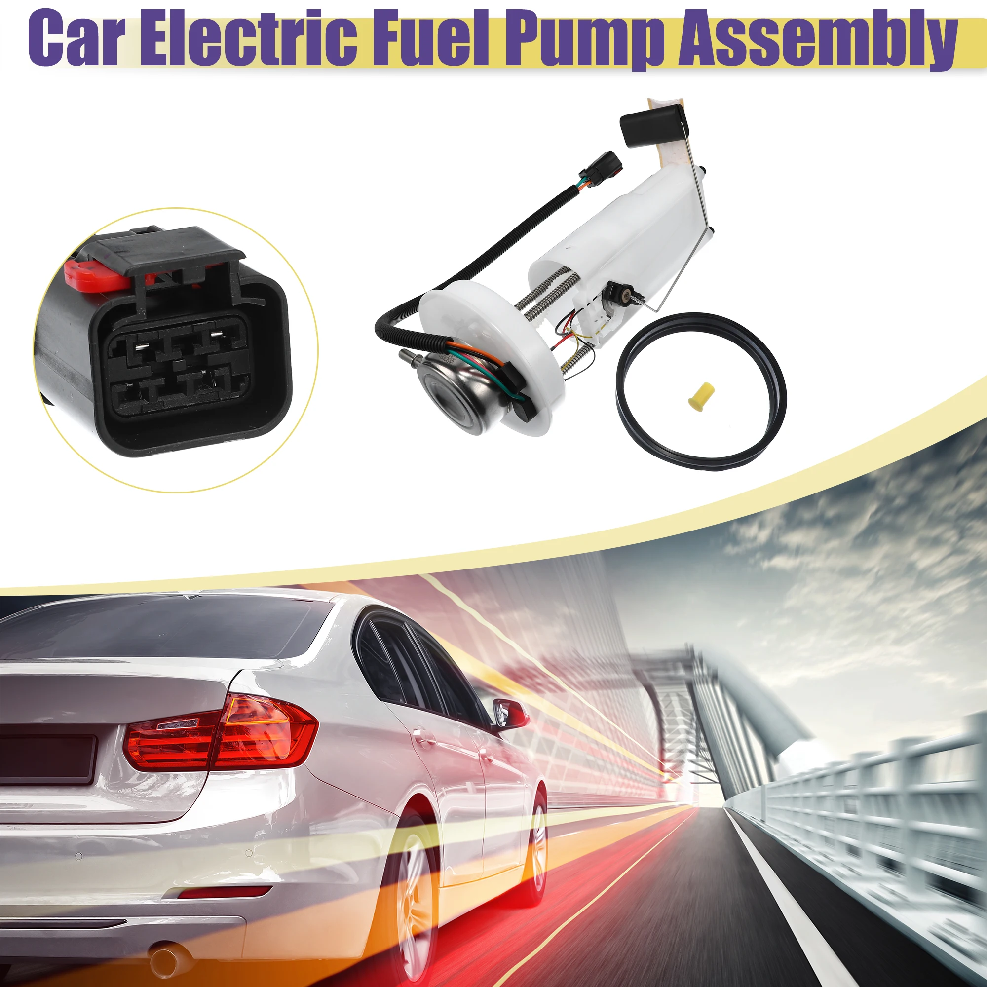 

X Autohaux Fuel Pump Electric Replacement Module Assembly Fit for Jeep Cherokee XJ 1997-2000 No.5012953AB - Pack of 2