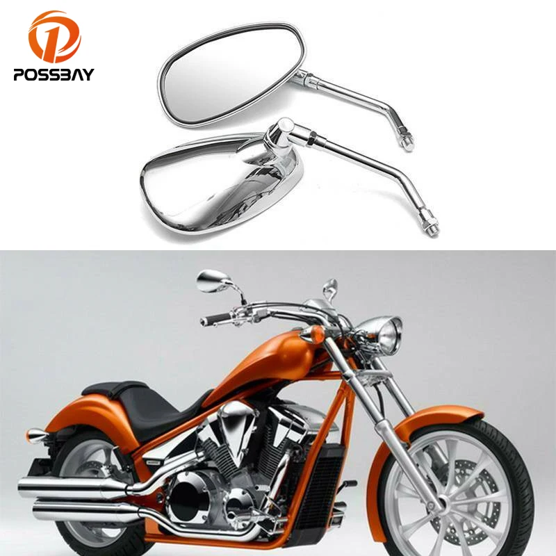 Espelho retrovisor da motocicleta para kawasaki vulcan 900 suzuki intruder 700 800 honda sombra ace 750 vlx 600 espelho lateral acessórios