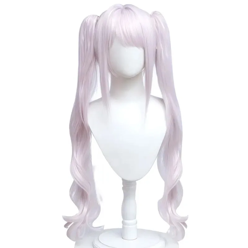 لعبة جديدة أليس شعر مستعار NIKKE آلهة النصر تأثيري الوردي سماعات الشعر الطويل هالوين كرنفال Pk;3,c'5.b;8' #5