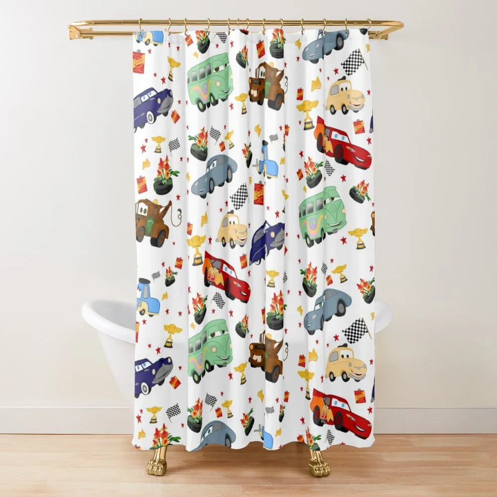 

Life is a Highway Shower Curtain Shower Bathroom Luxury Bathroom Shower Curtain