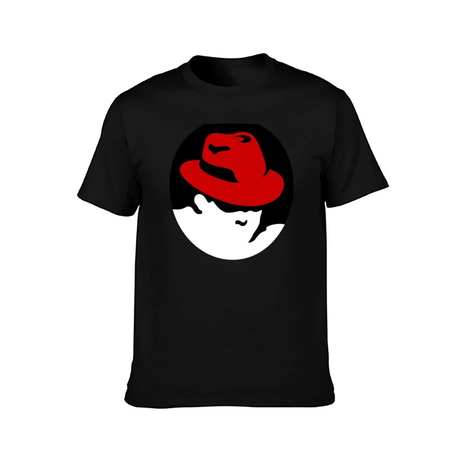 linux redhat sticker T-Shirt t shirt man casual T-Shirt