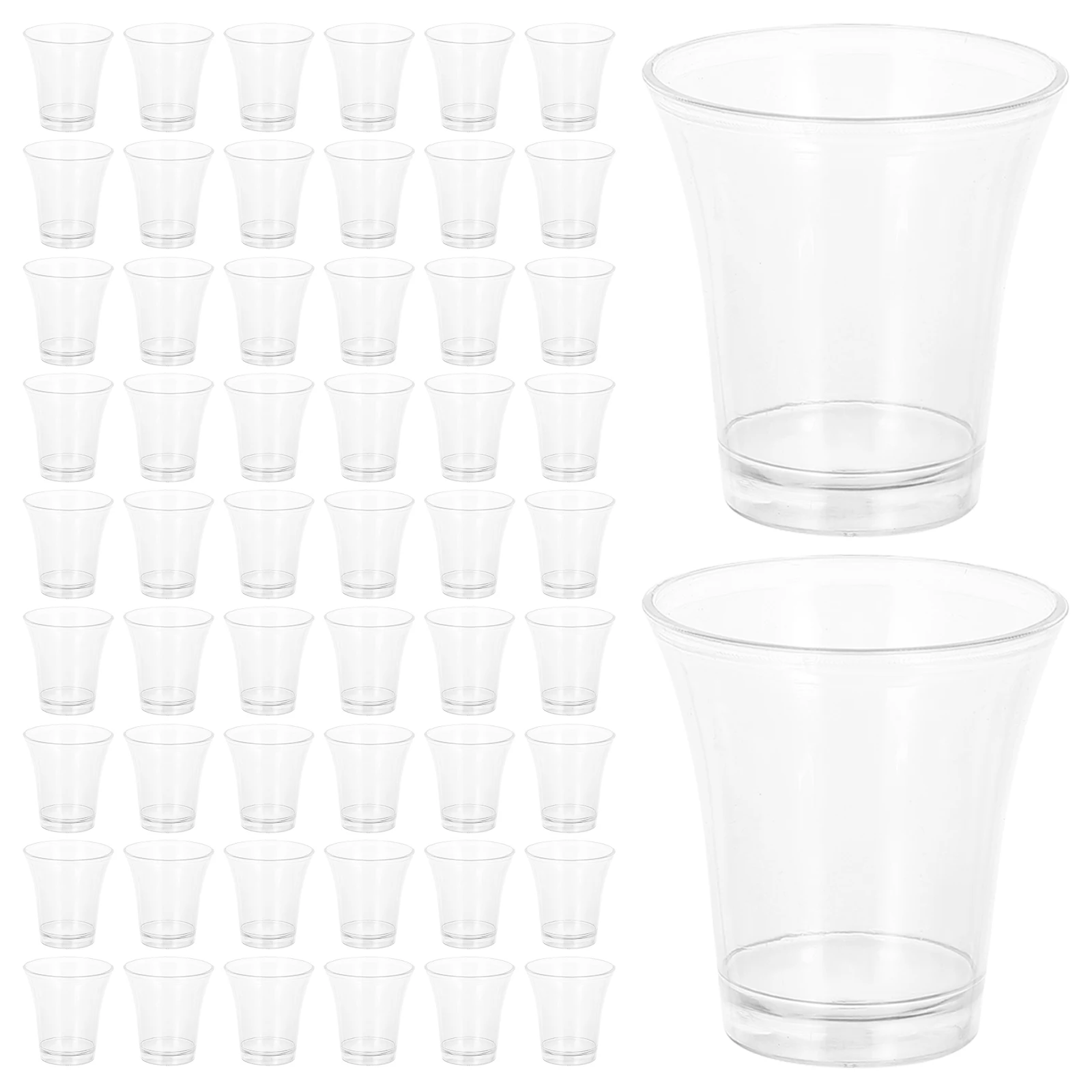 200 قطعة أكواب كوب للاستعمال مرة واحدة لوازم التواصل الكنيسة أكواب الشرب أكواب صغيرة المقبلات للحفلات المركزية