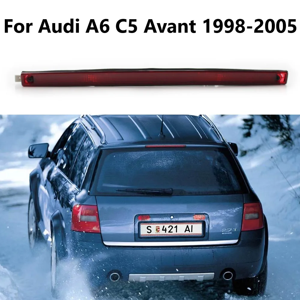 

Задний третья Тормозная фрикционная лампа, задняя фрикционная лампа для Audi A6 C5 S6 Avant 1998 1999 2000 2001 2002 2003 2004 4B9945097A