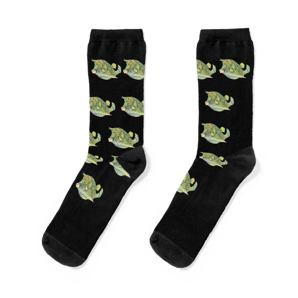 

Cowfish Socks crazy New year's shoes warm winter Male Socks Women's