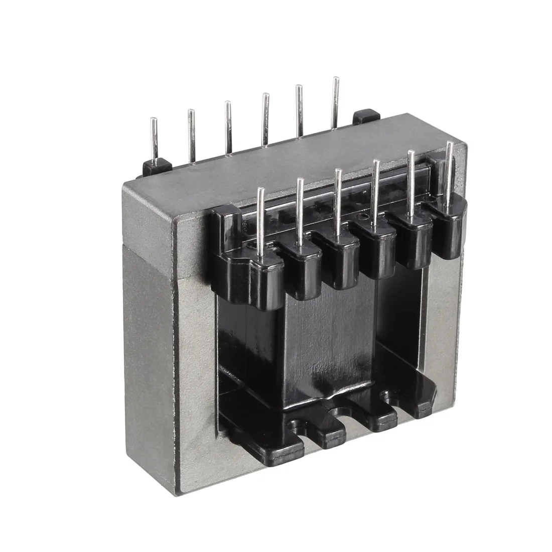 2 Sets EI40 6 with 6pin Transformer Bobbin PC40 Ferrite Core