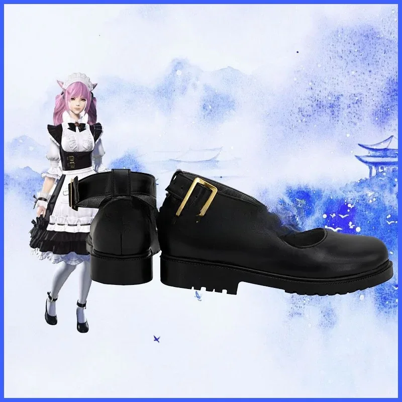 เกม Final Fantasy VII Custrel คอสเพลย์รองเท้ารองเท้า Props ปาร์ตี้ฮาโลวีนบทบาทเล่น Custom Made Aksesori