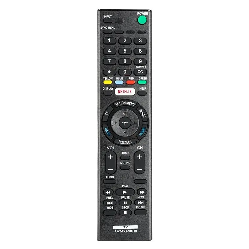 

RMT-TX200U For Sony Remote Control Replacement With Netflix Button, For Sony TV XBR-65Z9D XBR-75Z9D XBR-49X700D XBR-49X705D