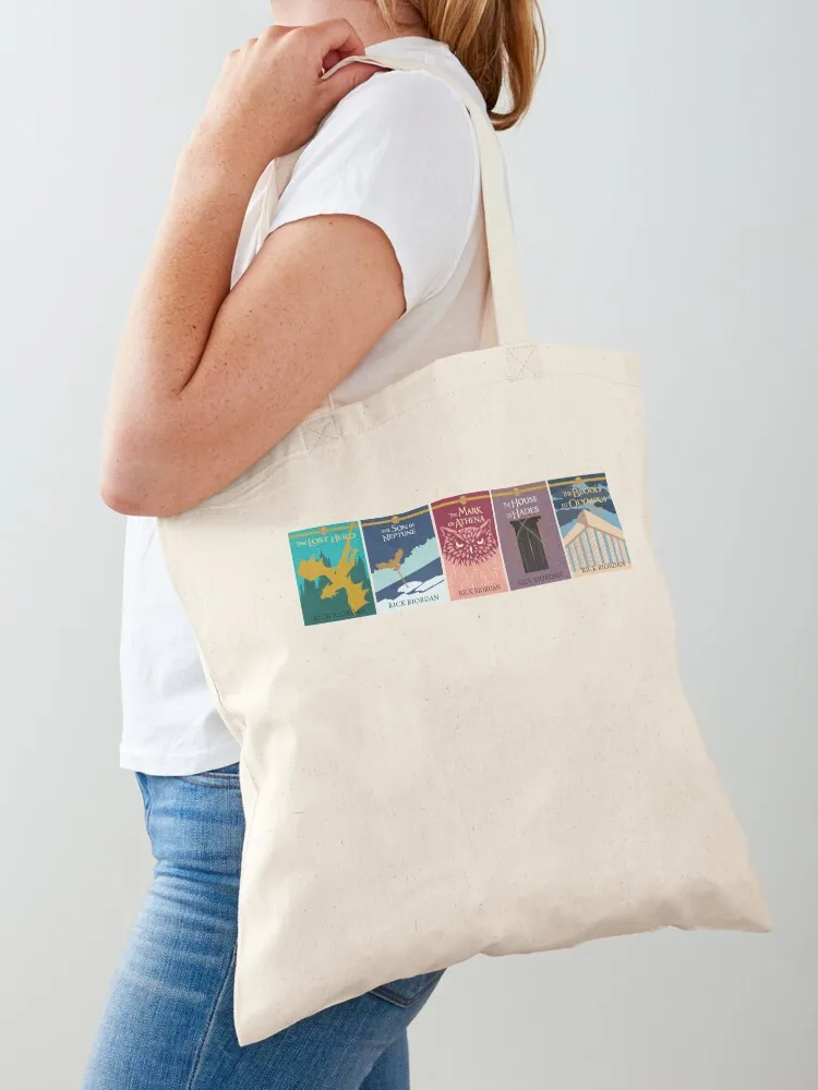 heroes of olympus pack Tote Bag handbag Reusable bags Women's tote bag Canvas
