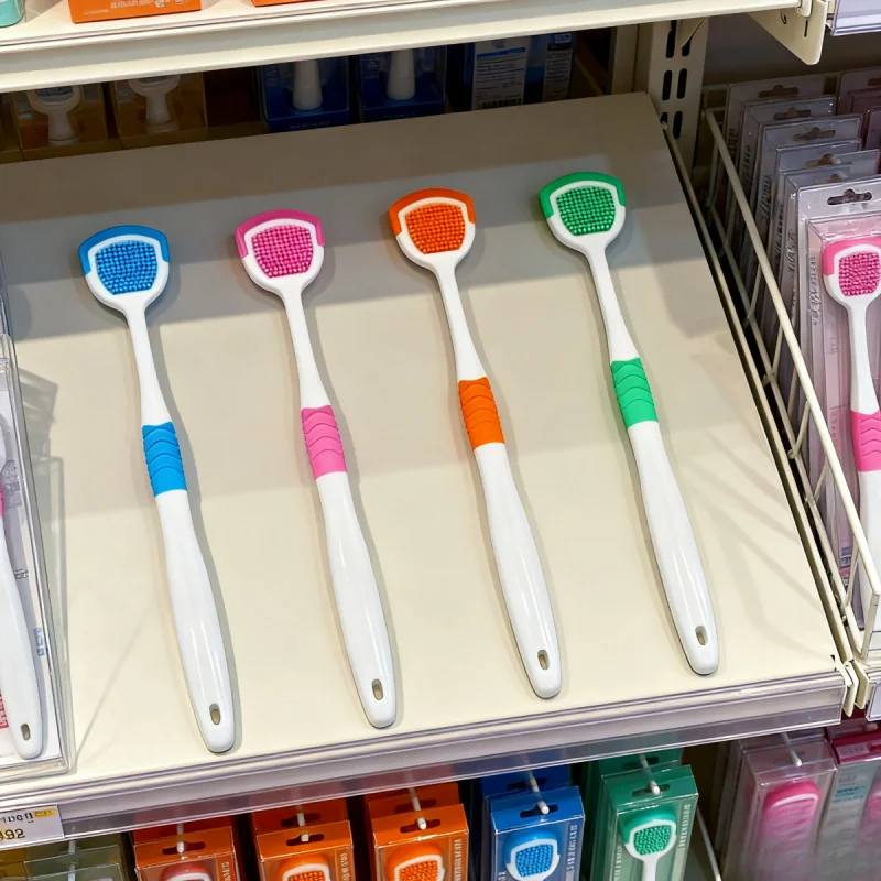 For Adults Fresh Breath Treatment Daily Oral Hygiene 1 Pc Tongue Scraper