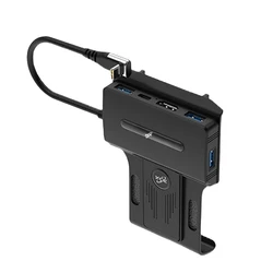 For Steam Deck Docking Station TV Base Stand 5 In 1 Dock Hub Holder Dock 4K/60Hz HDMI-compatible USB-C For Steam Deck /ROG Ally