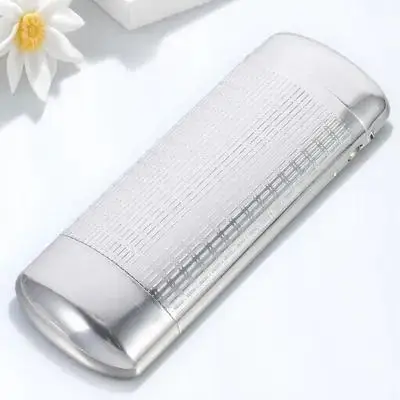 

Glasses Case Lightweight Portable Hard Aluminum Eyeglass Box Crash Proof Long Use Glasses Protector Case
