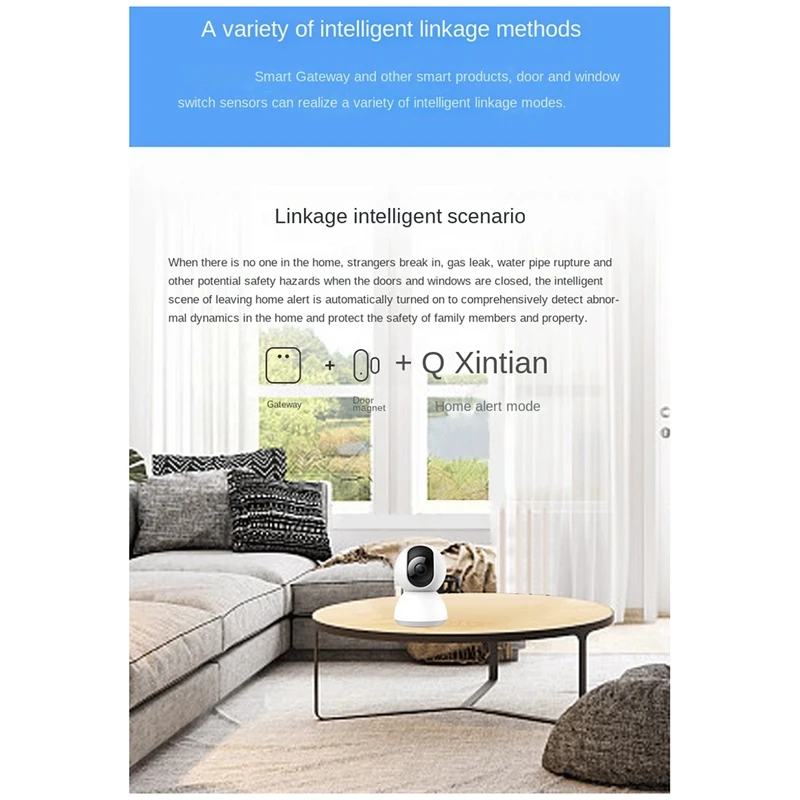 Window Sensor Tuya Smart TUAY Window Door Opening Home Reminder Anti-Theft Induction Alarm