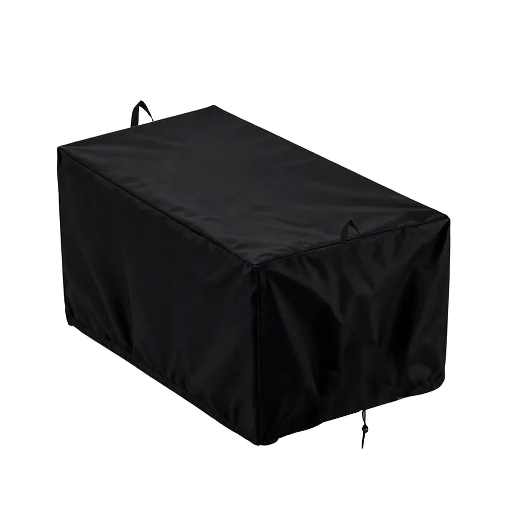 For Deep Fryer Cover for 11.4 x 20.7 x 14 Inch Single Fryers - Black Oxford Material with Windproof Drawstring
