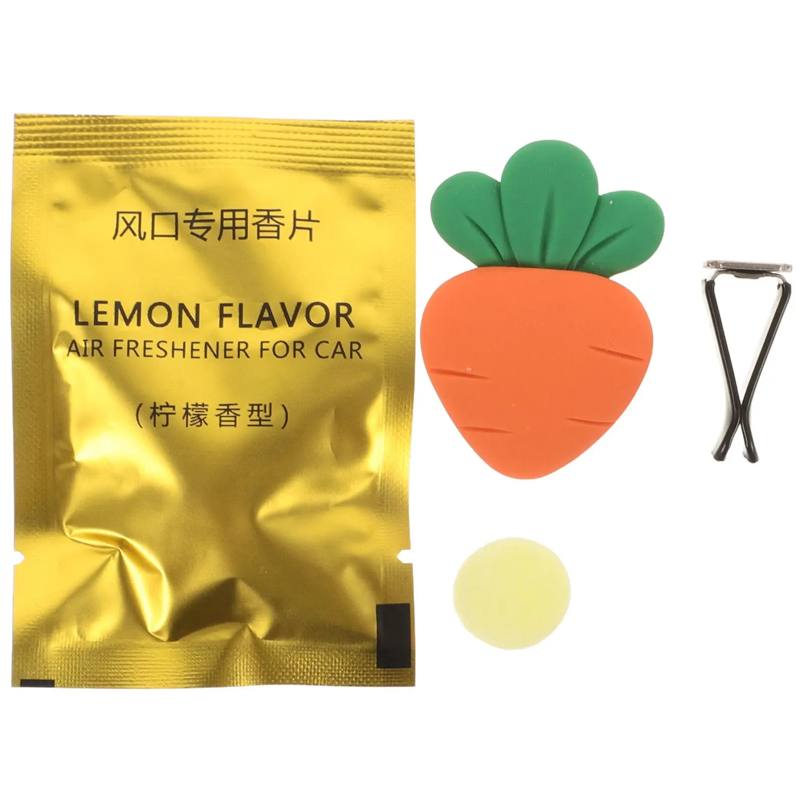 

2pcs 3D Food Perfume Clip Car Vent Air Freshener Resin Diffusers Adjustable Clips Scented Accessories Cartoon Aromatherapy