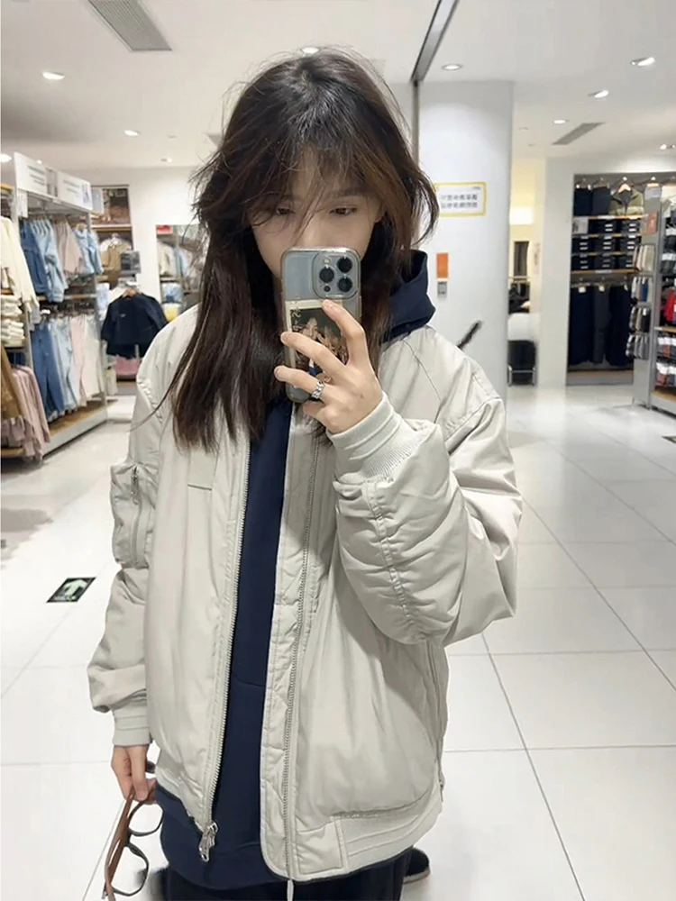 

Мужская хлопковая бейсбольная куртка-бомбер MA-1 для пилотов, весна-осень, Cleanfit, рабочая одежда