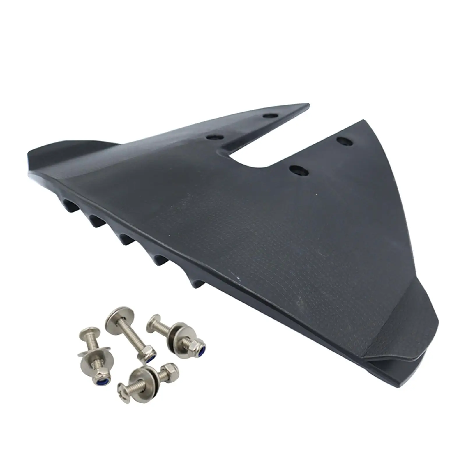 Hydrofoil Stabilizer, Parts Fin Outdrive Molded Black Reduces Drag Boat Sports Hydro-Stabilizer, for Outboard 15 -300