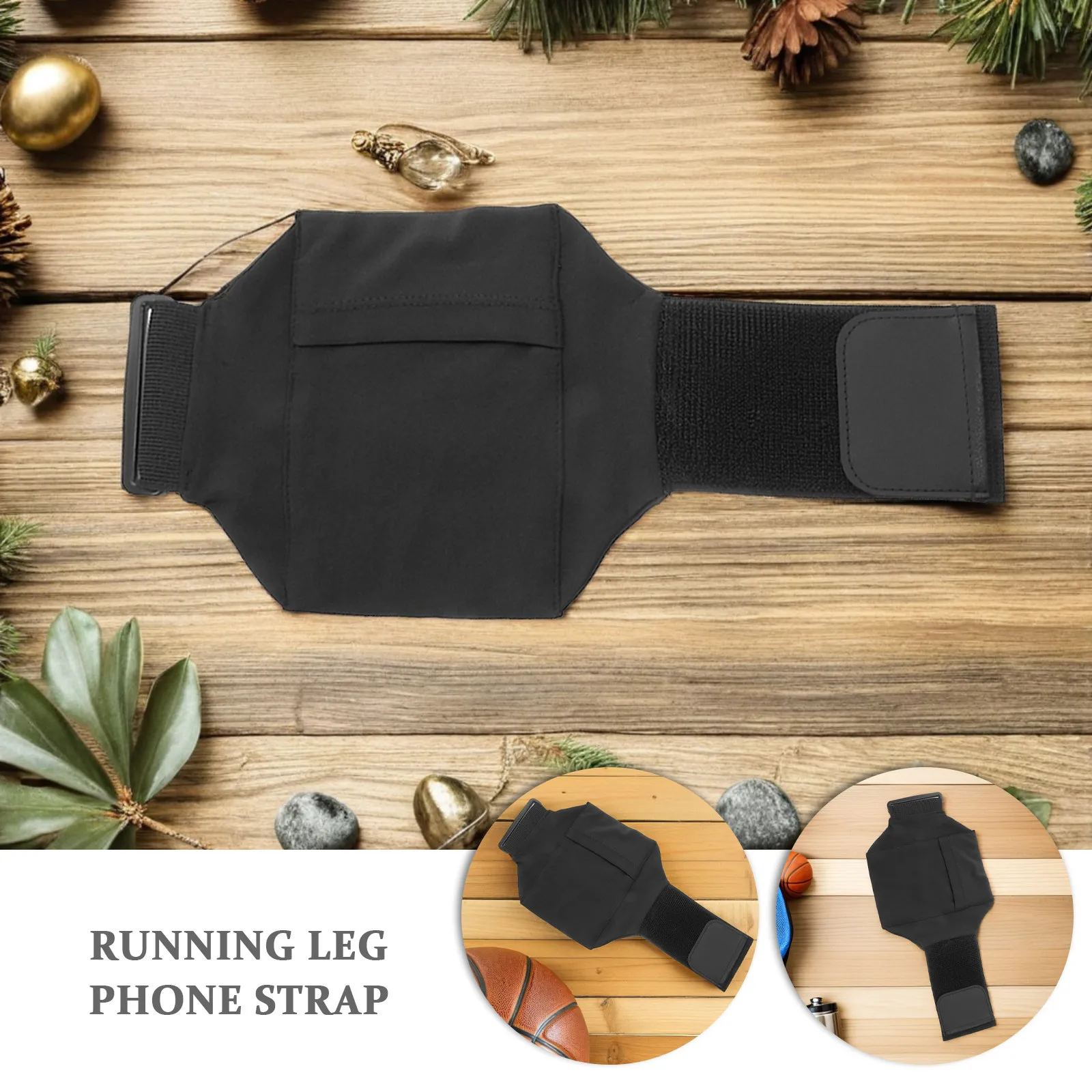 3Pcs Running Leg Phone Bag Waterproof Elastic Strap Fitness Mobile Holder Belt for Jogging Cell Phone Leg Band Holder