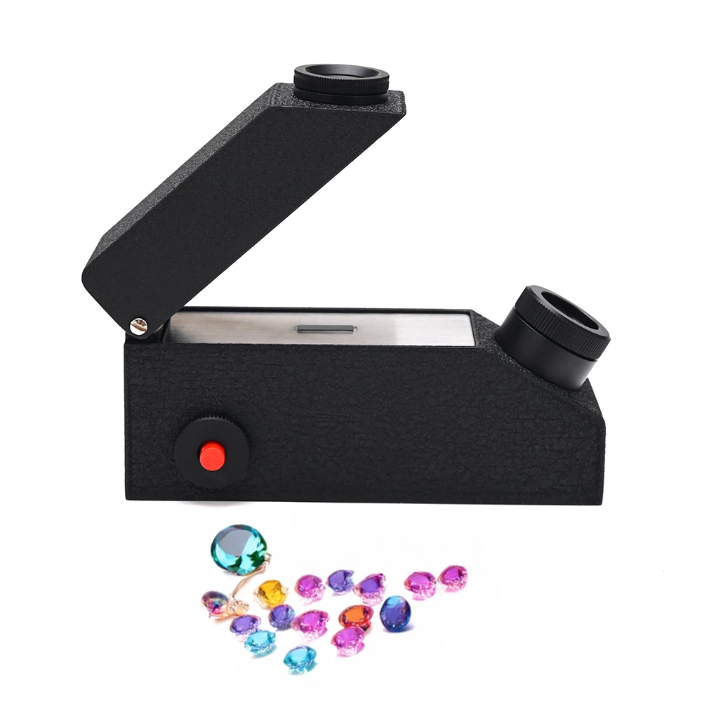 Gem Refractometer Jeweler's Diamond Tester for Gemological Lab Jewelry Appraisal RI Measuring Instrument