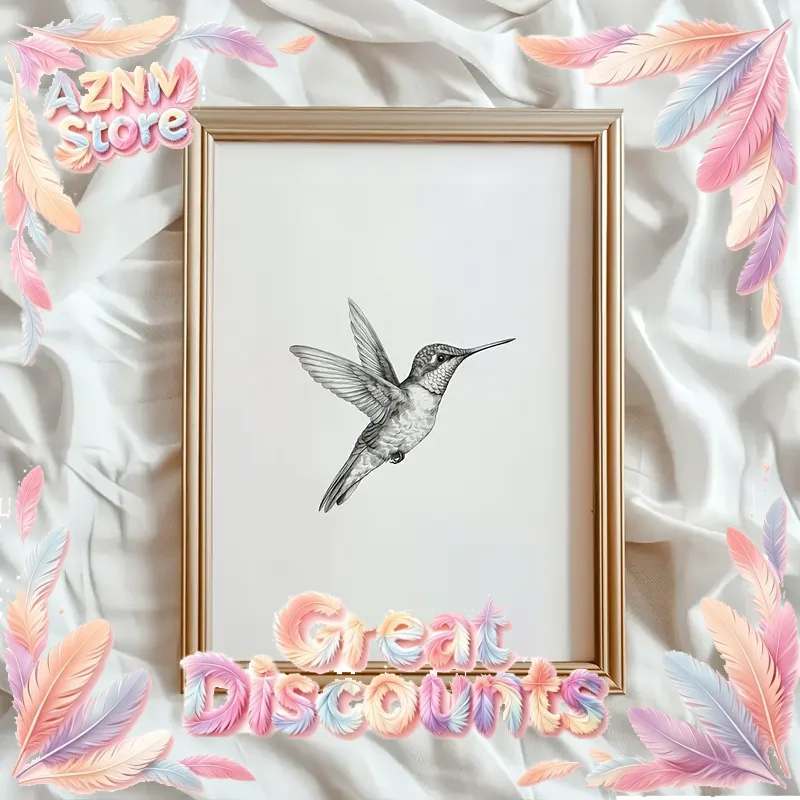 2026 1 pièce Art mural vintage, Peinture décorative style ferme, Motif oiseau noir et blanc, Œuvre d'art vintage neutre, Sans cadre