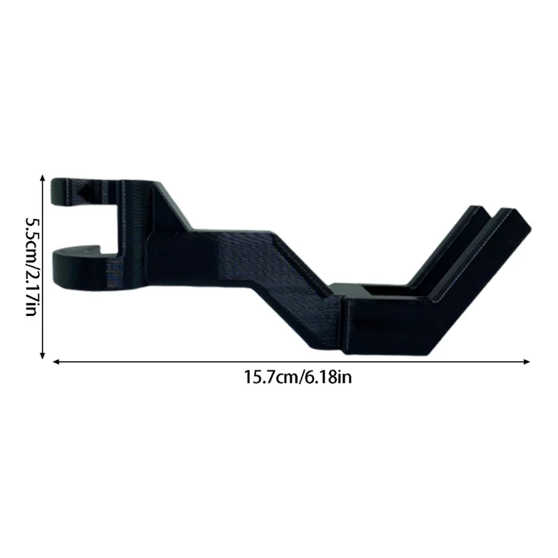 A2UC Pair Of Vehicle Headrest Clips For Helmet Storage ABS produced Long Lasting Construction