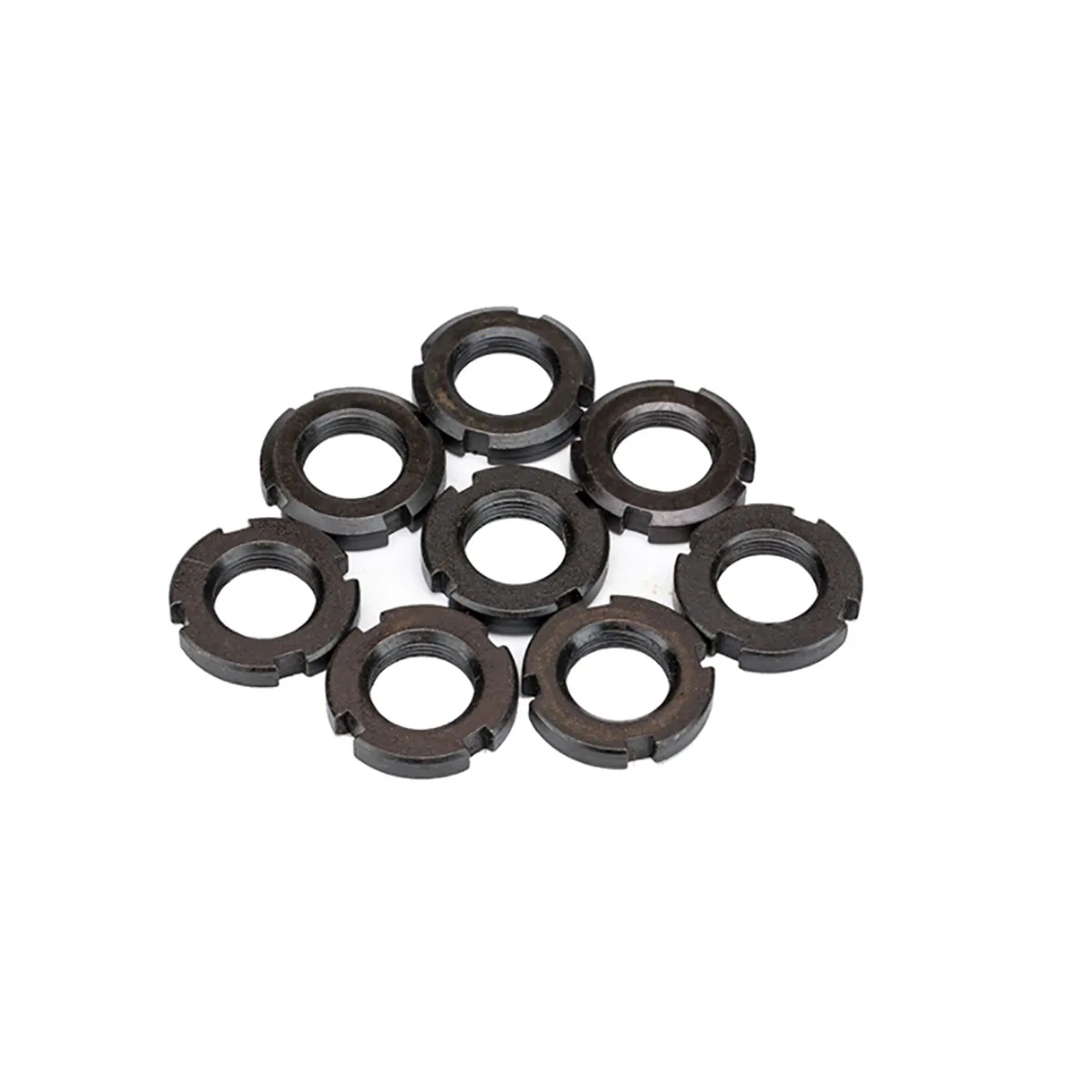 Koolstofstaal Sleuf Ronde Moer M10-M85