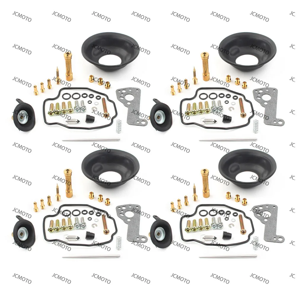 Accessories 4 Sets Motorbike Carburetor Rebuild Repair Kit Main Jet Sub for 1985-2007 Yamaha VMAX V-Max 1200 VMX12