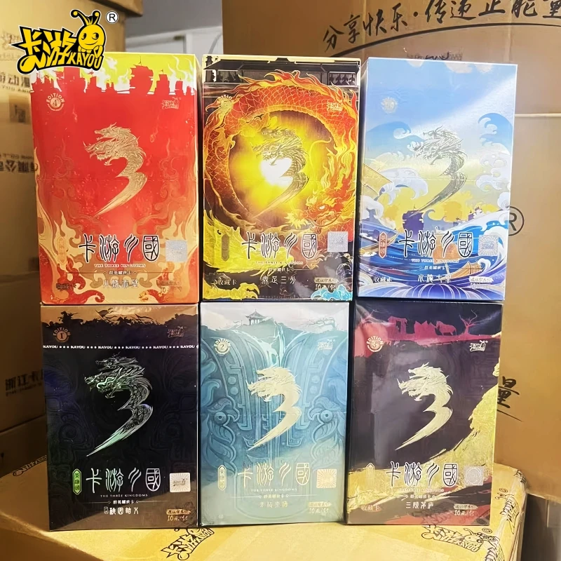 

Genuine KAYOU Anime Three Kingdoms Card Qunying Yaoshi Card Heroe Ode To The Romance Of The Three Kingdoms Guanyu Collect Cards