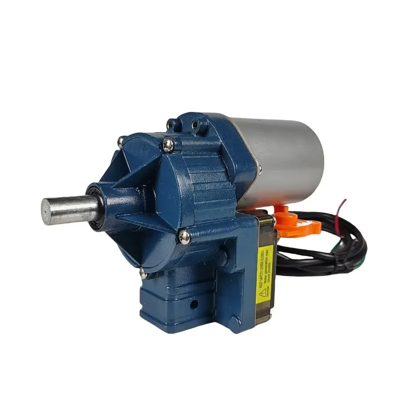 มอเตอร์ม้วนฟิล์มไฟฟ้าสำหรับโรงเรือนแบบม้วนเก็บได้ ใช้ไฟ DC24V