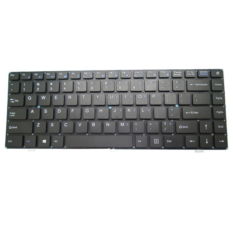 

Laptop Keyboard For Schneider SCL142ALM English US Without Frame Black New