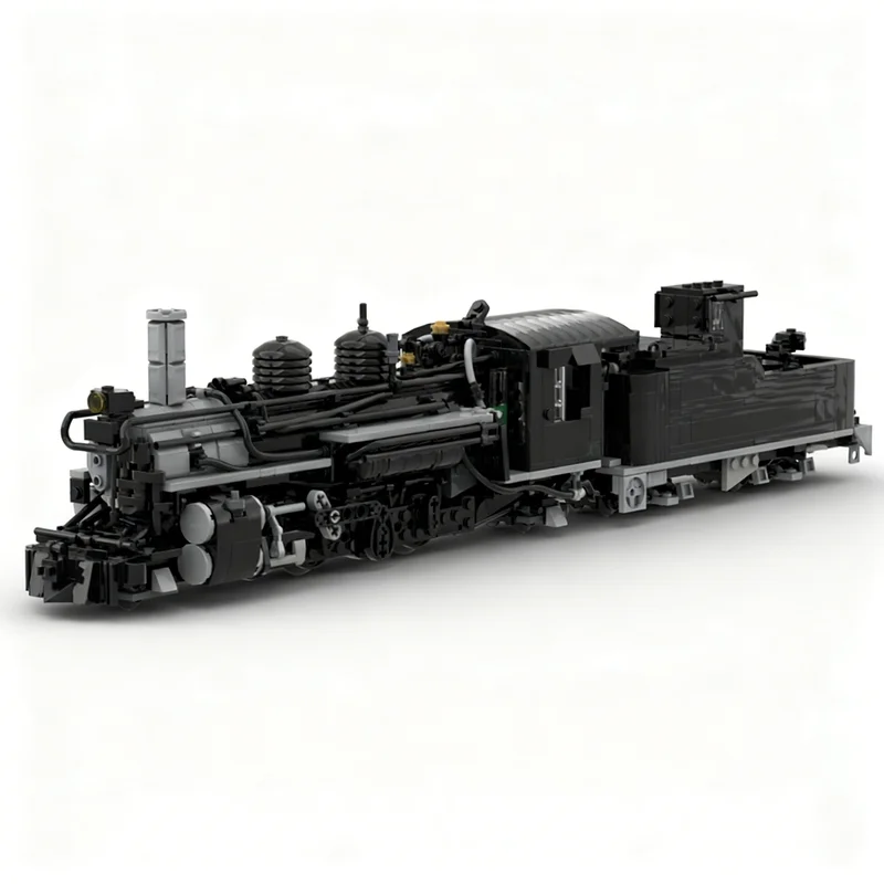 

1628 шт. MOC Train K Class Паровоз Модель Строительные блоки Строительные творческие игрушки Идея Образование Рождественские подарки Кирпич
