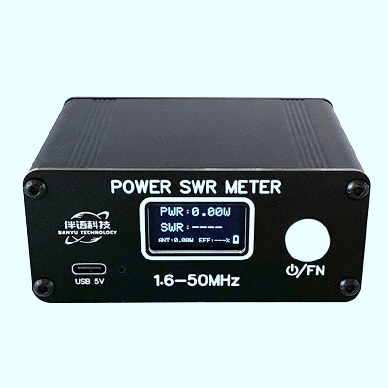 High Frequency SWR Meter 150W Digital Display Standing Wave Ratio Meter Accuracy Better Than 5% Shortwave Power Meter Durable