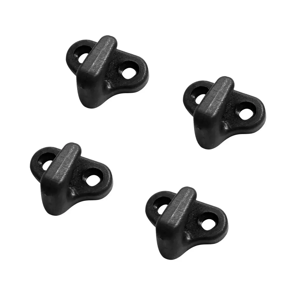 Multi Purpose Lashing Hooks Nylon Kayak Deck Fittings Replacement Bungee Kit for Secure Kayak Cover Setup