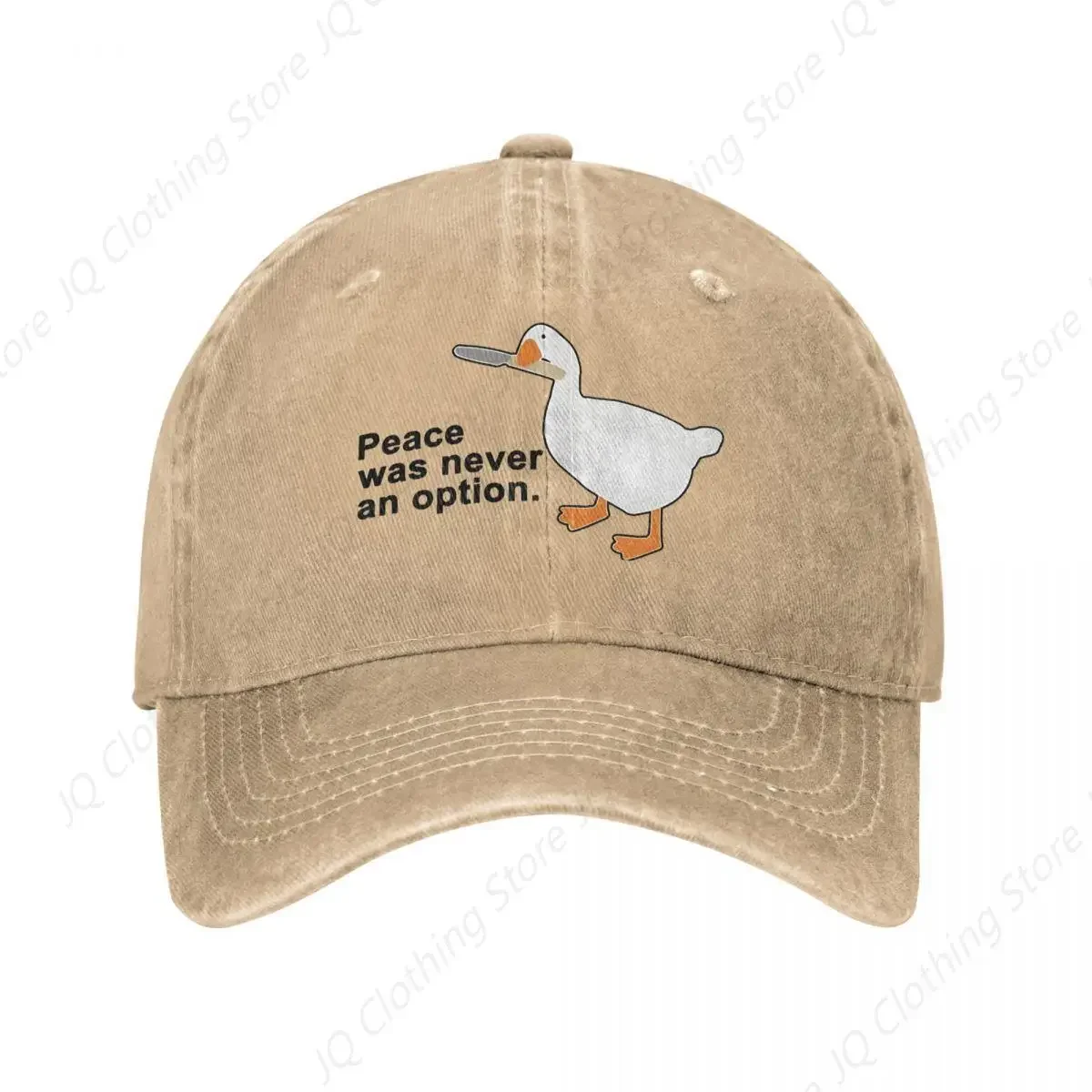 Funny Goose Duck Meme Baseball Caps Peaked Cap G-Goose Sun Shade Hats for Men