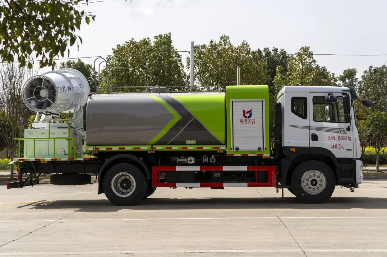 Heavy Duty Super Power Trailer Fog Cannon Dust Suppression Equipment For Metallurgical Plants And Large Quarries Mining